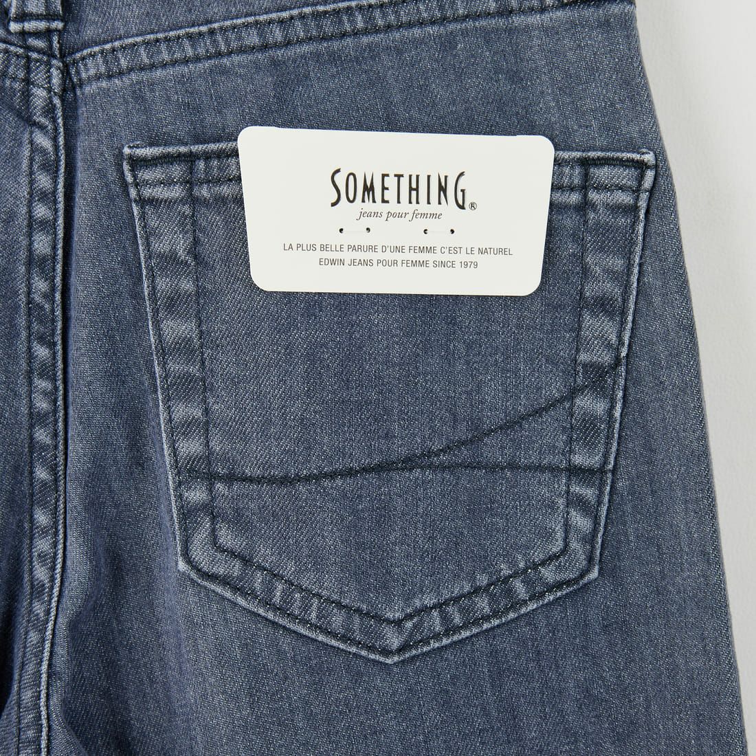 SOMETHING [サムシング] LISA ワイドデニムパンツ [SEA58]｜ジーンズ