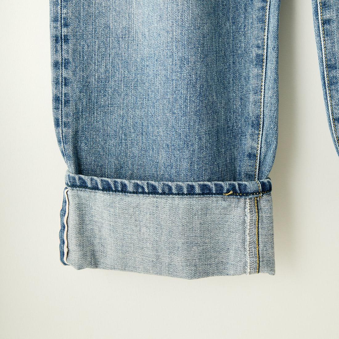 SOMETHING [サムシング] スーパーハイライズワイドストレートデニム