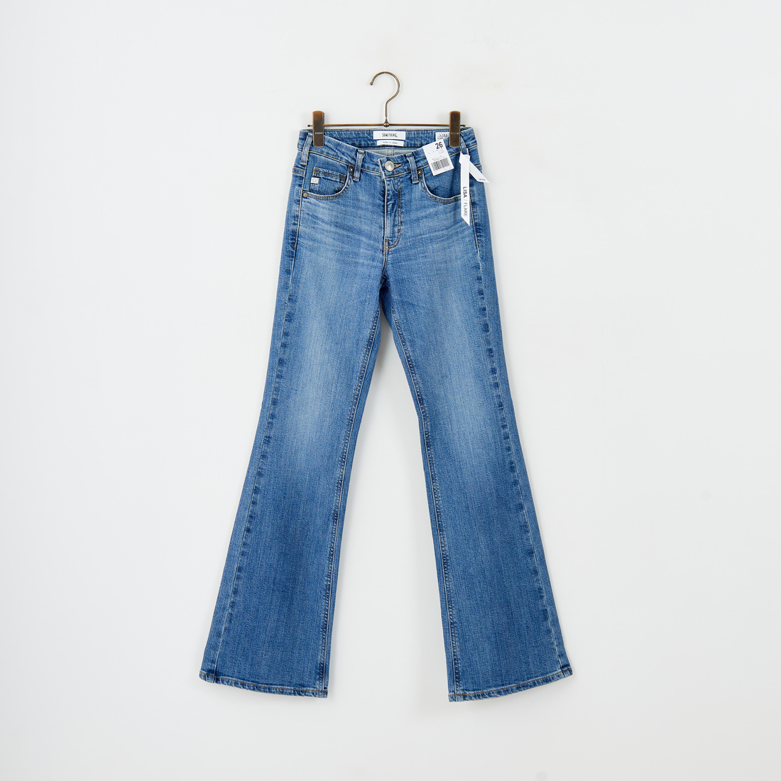 986 BICOLO&&モデル身長：160cm 着用サイズ：26&&