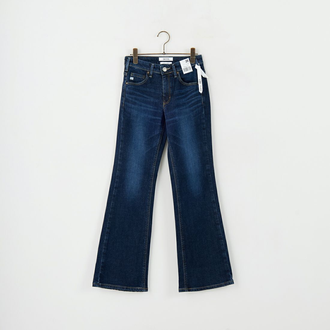 SOMETHING [サムシング] LISA フレアデニムパンツ [SKY31] 926 D.BLUE