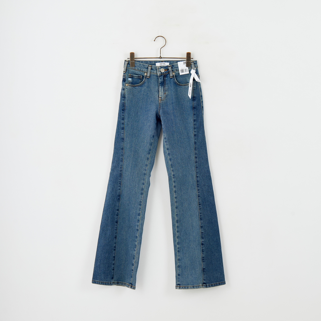 SOMETHING [サムシング] LISA フレアデニムパンツ [SKY31] 986 BICOLO