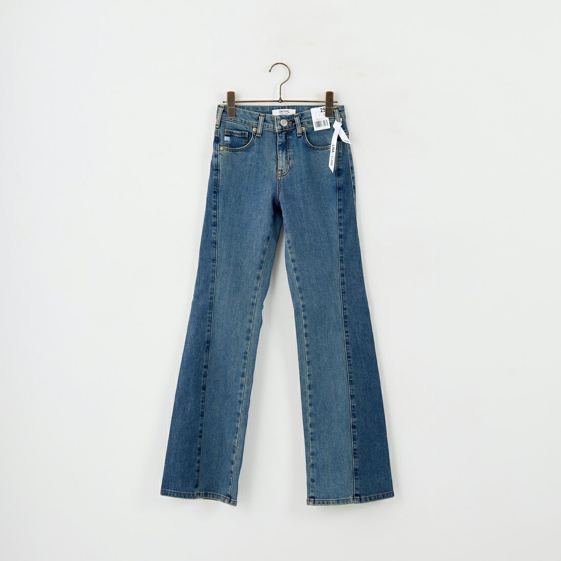 SOMETHING [サムシング] LISA フレアデニムパンツ [SKY31] 986 BICOLO