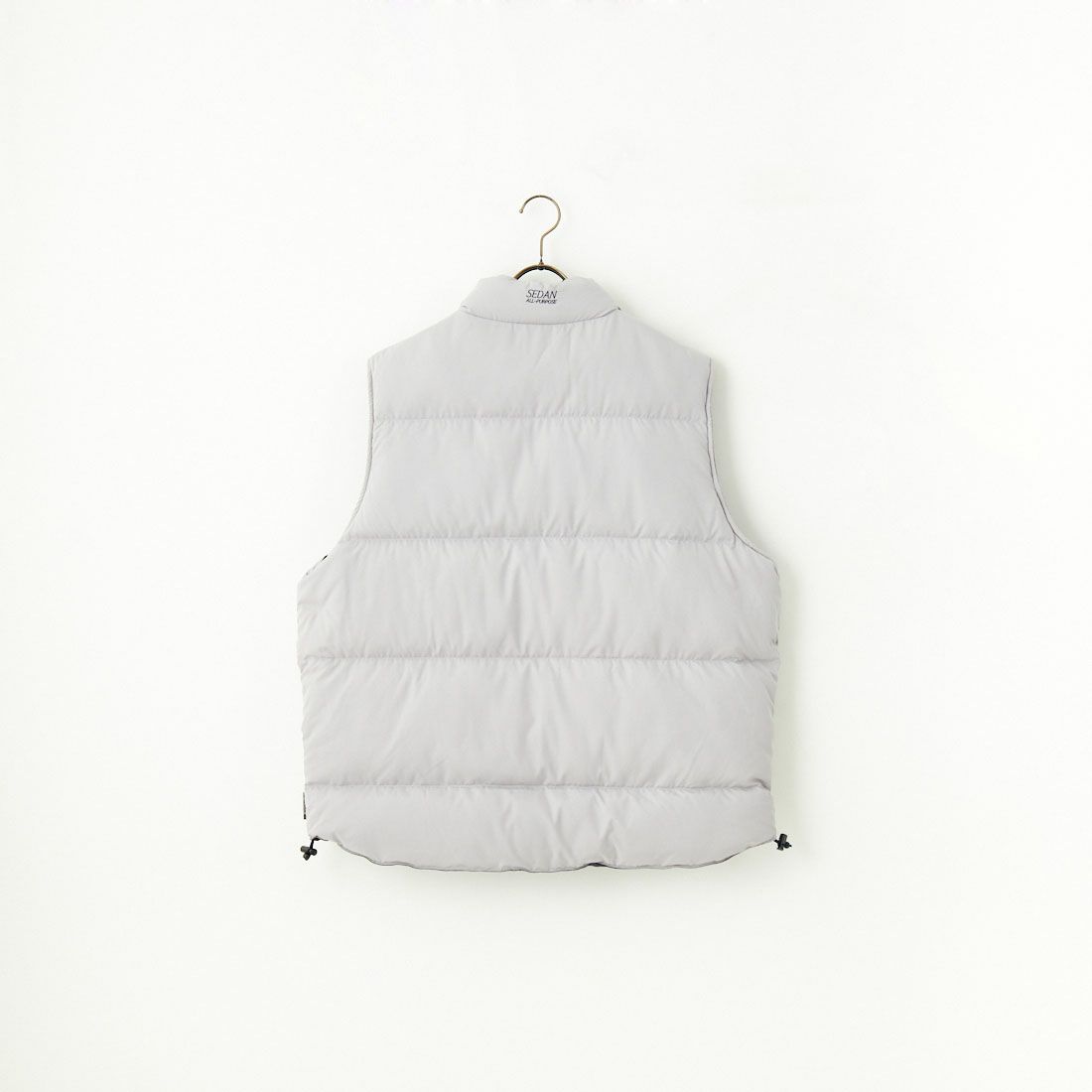 SEDAN ALL-PURPOSE [セダン オールパーパス] リバーシブルダウンベスト [SD24F-JK02] STONE/NVY