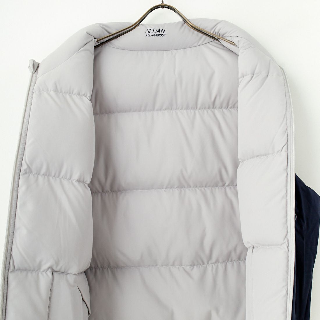 SEDAN ALL-PURPOSE [セダン オールパーパス] リバーシブルダウンベスト [SD24F-JK02] STONE/NVY