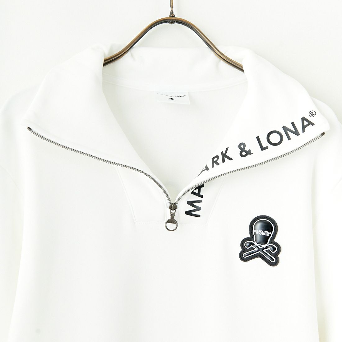 MARK & LONA [マークアンドロナ] エバーマイクロフリースポロシャツ [MLM-4C-AC02] WHITE
