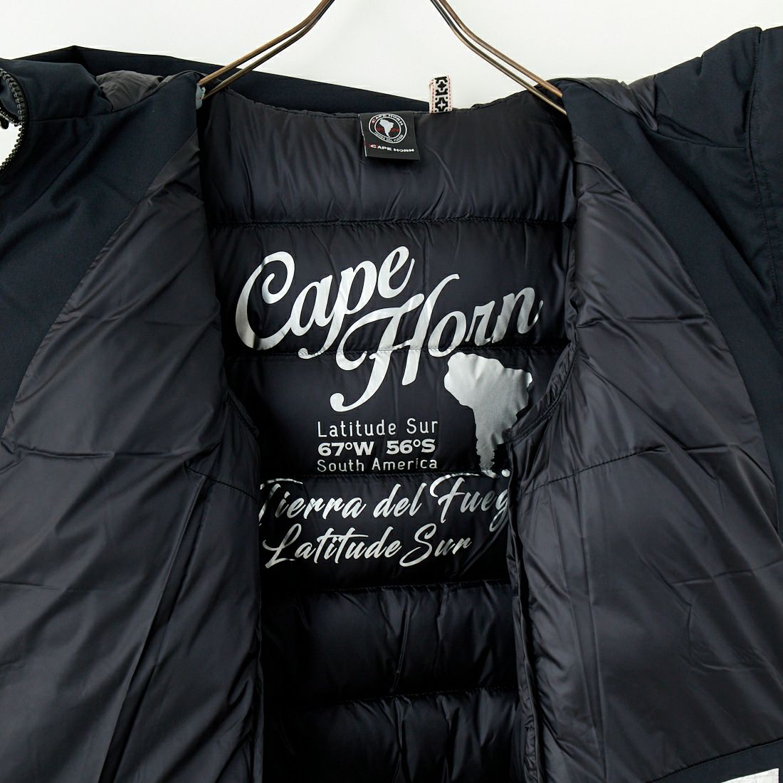 CAPE HORN [ケープホーン] CANDELARIA ダウンコート [72542] 500 BLACK