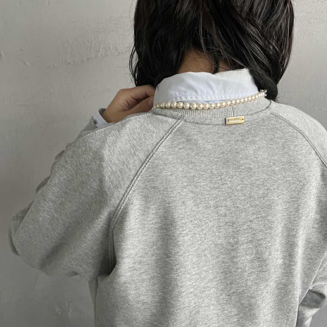 MICA&DEAL [マイカアンドディール] HUENEロゴスウェット [0124409263] GRAY
