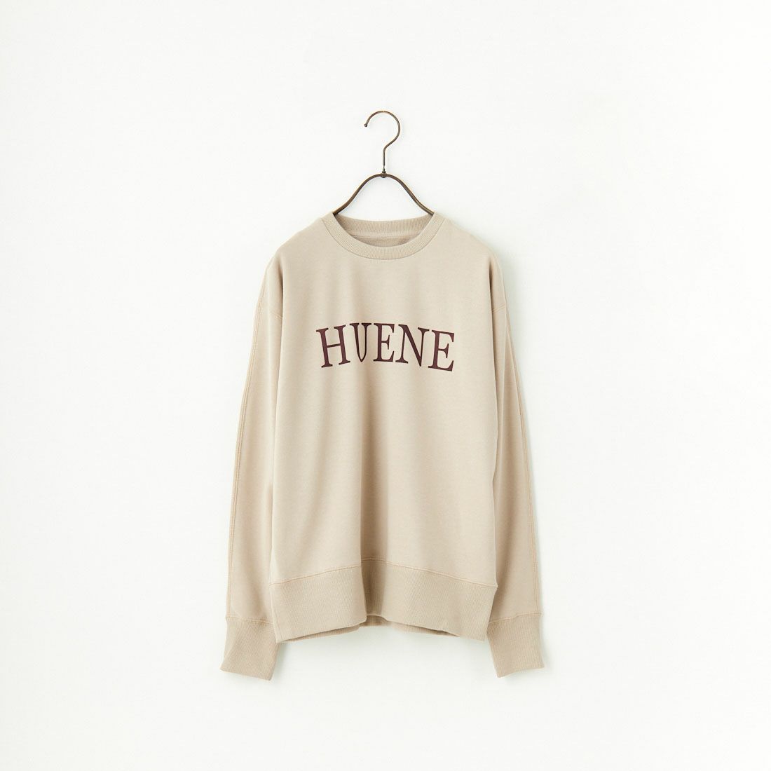 MICA&DEAL [マイカアンドディール] HUENEロゴスウェット [0124409263] BEIGE