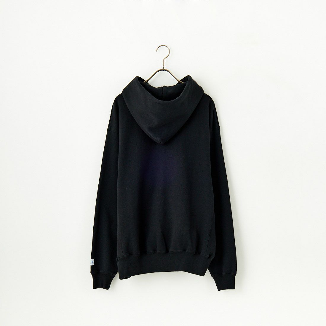 The Endless Summer [エンドレスサマー] 別注 BUHI フロッキーロゴプリント スウェットパーカー [FH-24774506-JF] 01 BLACK