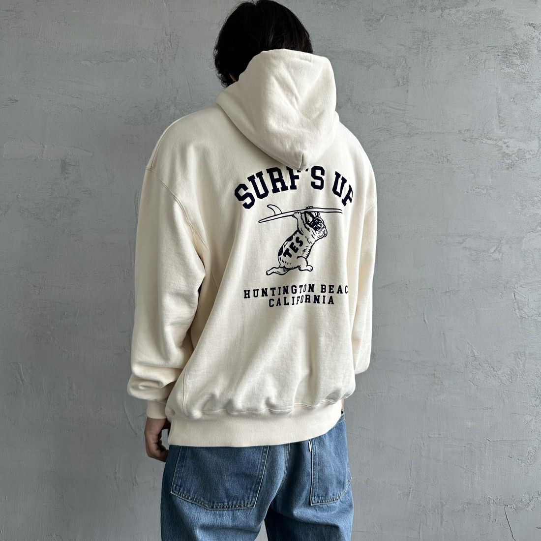 05 IVORY&&モデル身長：179cm 着用サイズ：XL&&