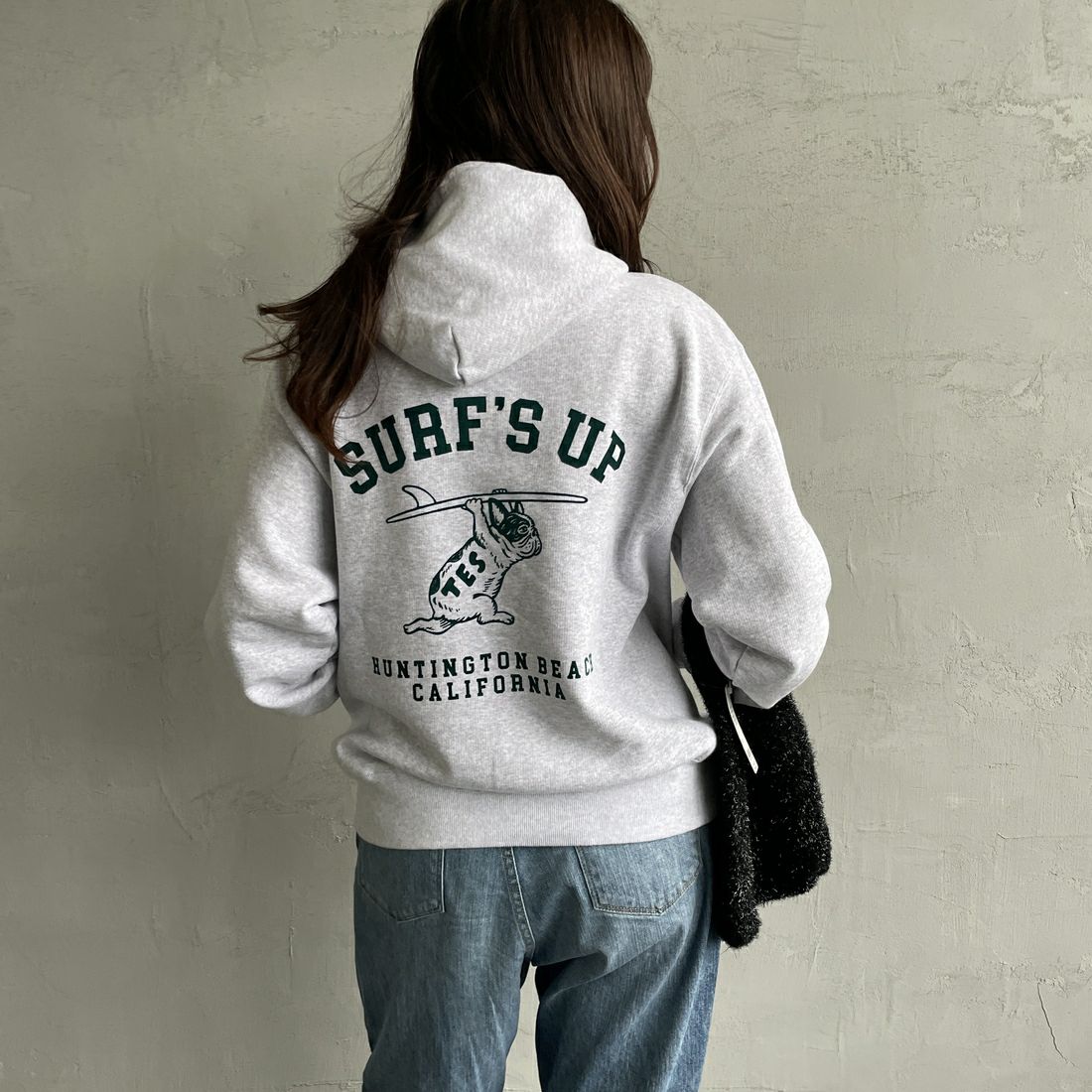 03 GRAY&&モデル身長：167cm 着用サイズ：S&&
