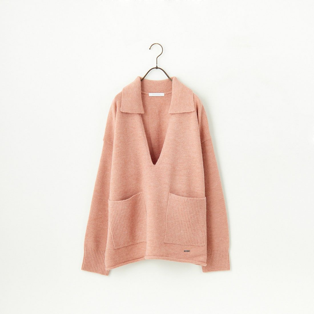 CHIGNON [シニヨン] スキッパーニットプルオーバー [9245-307DP] PINK