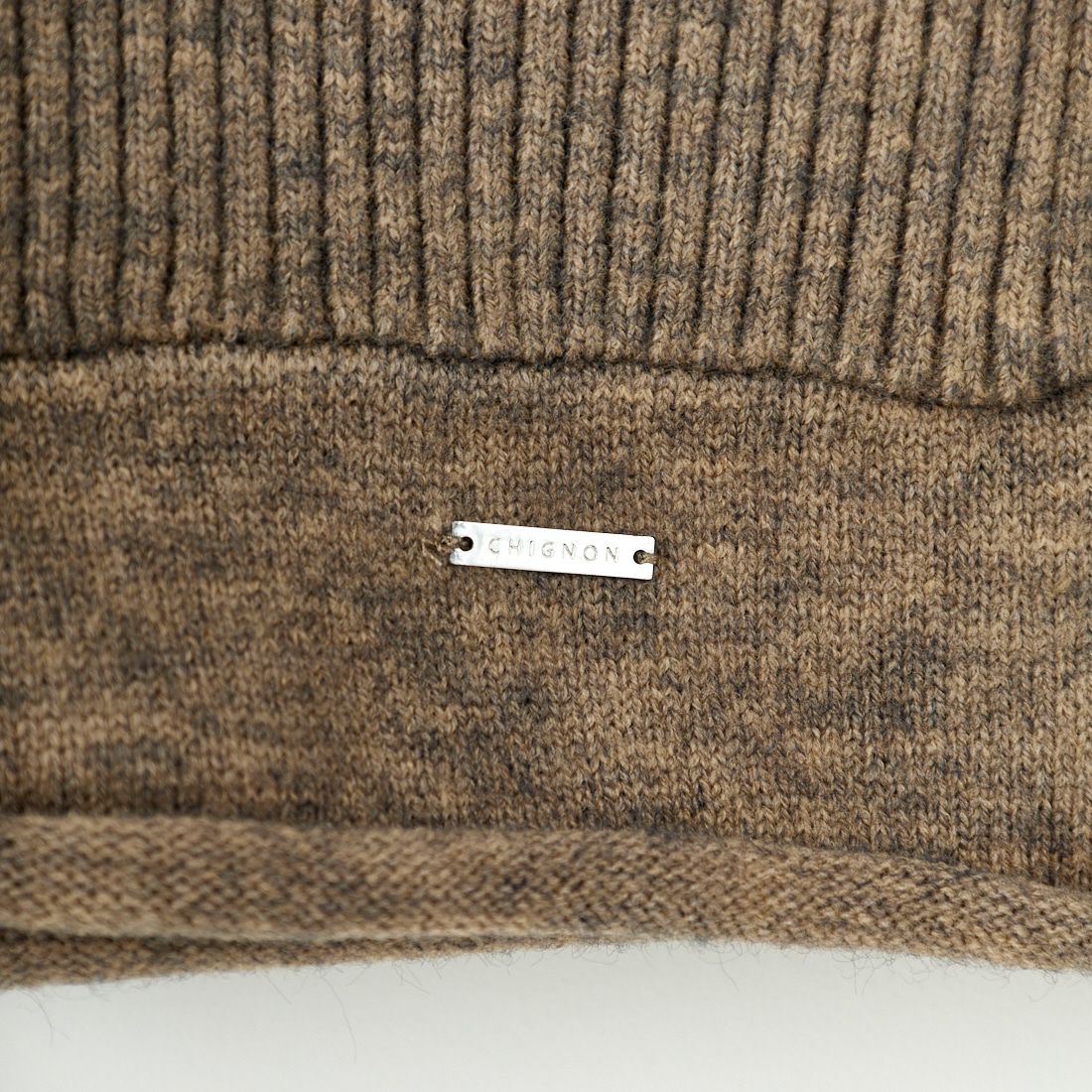CHIGNON [シニヨン] スキッパーニットプルオーバー [9245-307DP] BEIGE