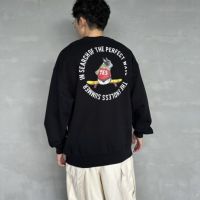 01 BLACK&&モデル身長：168cm 着用サイズ：L&&