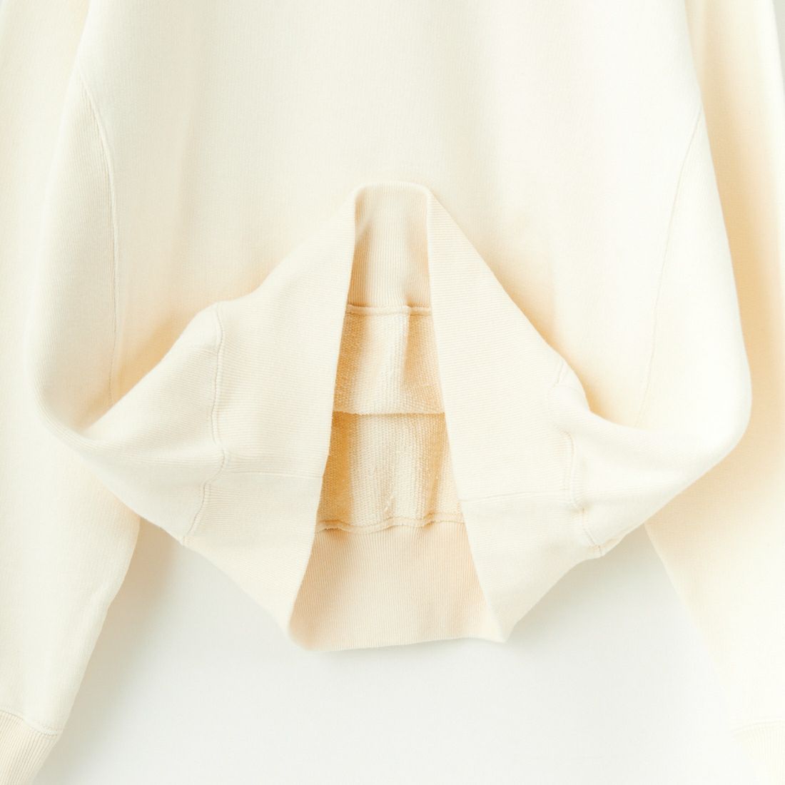 The Endless Summer [エンドレスサマー] 別注 BUHI サークルロゴバックプリントスウェット [FH-24774509-JF] 05 IVORY