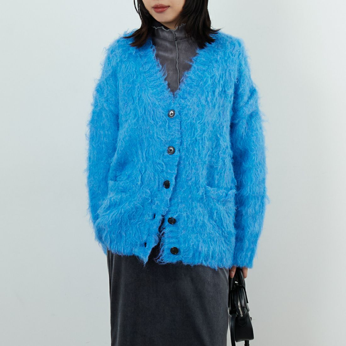 T.BLU&&モデル身長：162cm 着用サイズ：F&&