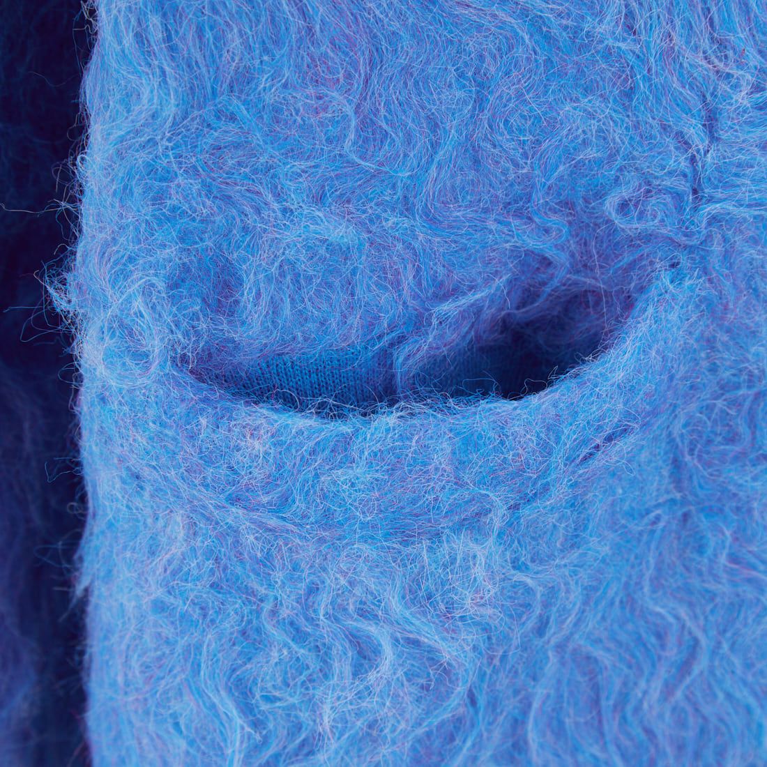 MAISON SPECIAL [メゾンスペシャル] フラッフィーシャギーカーディガン [21242365701] T.BLU