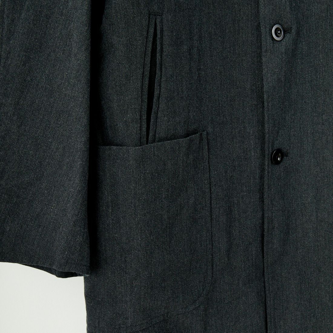 A VONTADE [アボンタージ] ラグランロングコート [VTD-0559-CT] 1 CHARCOAL
