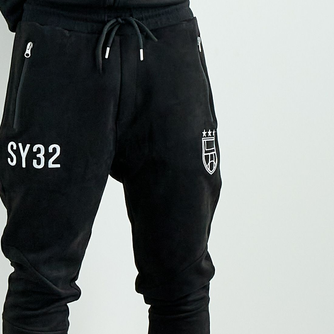 SY32 [エスワイサーティトゥ] スエードパンツ [14524] BLACK
