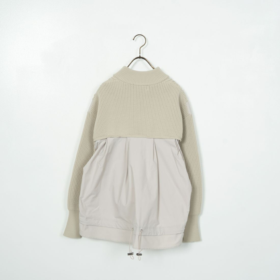 USINE [ユジーヌ] ケーブル布帛ドッキングブルゾン [11243819] ｸﾞﾚｰｼﾞｭ