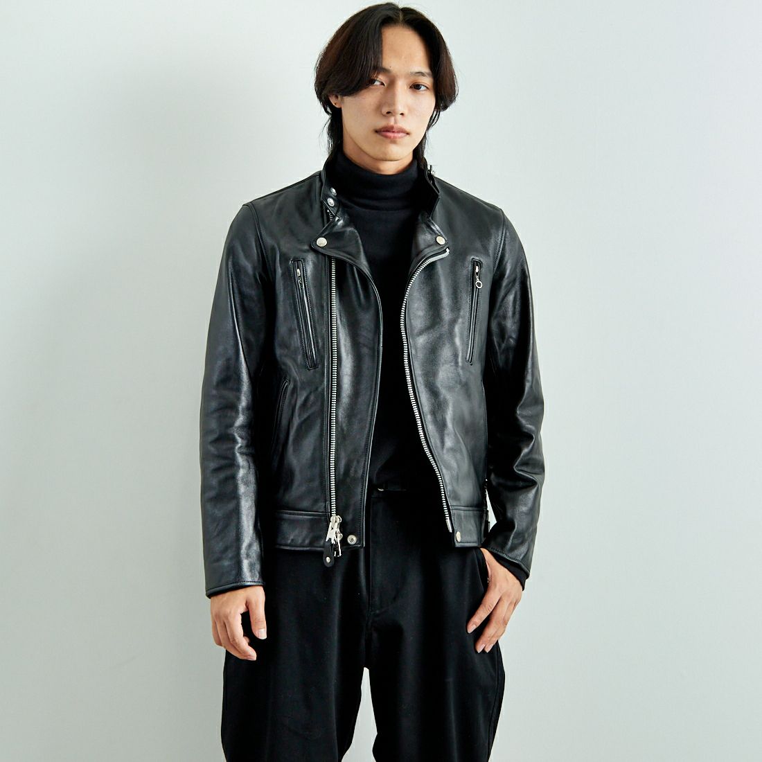 Schott [ショット] ダブルブレスト ライダースジャケット [7823950077 