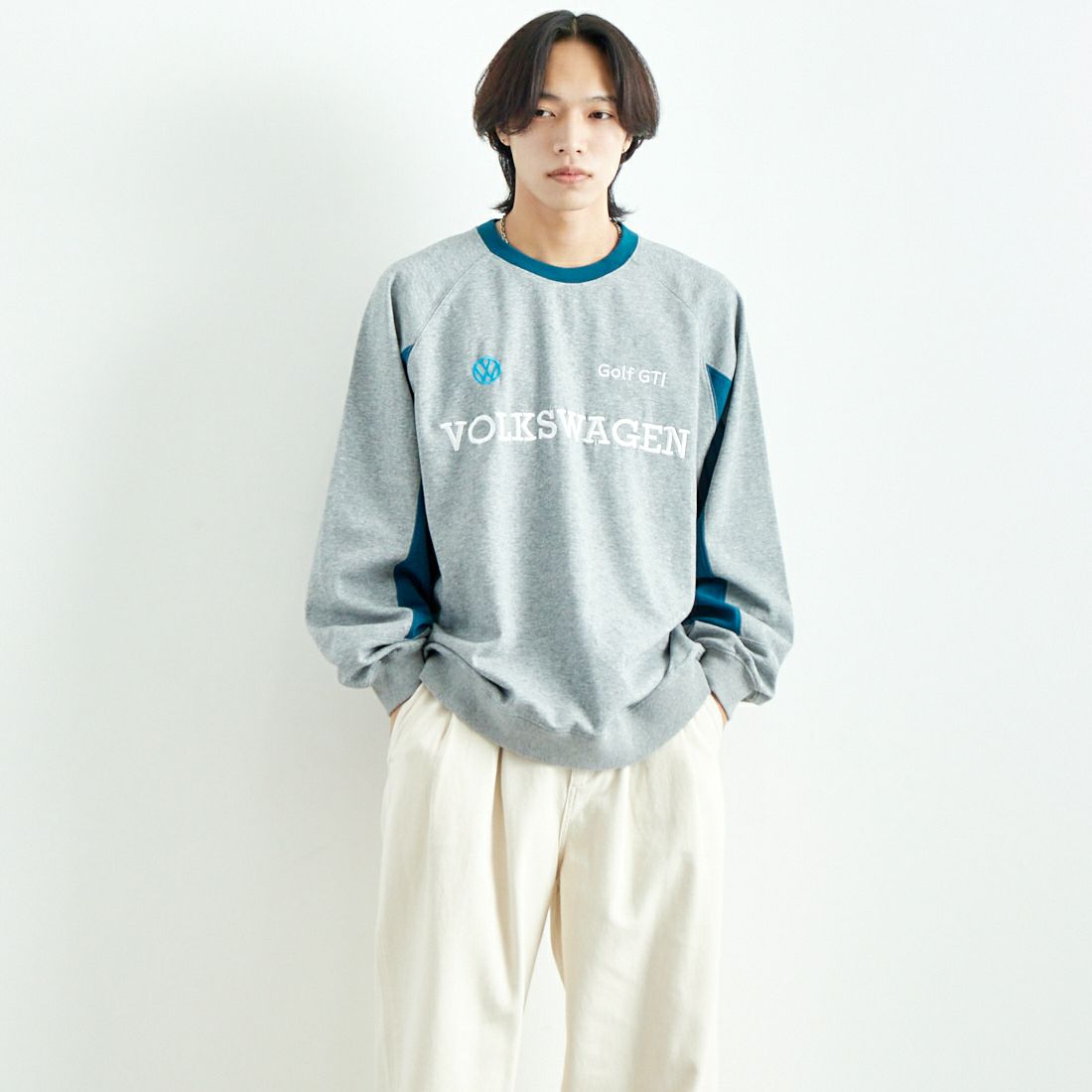GREY&&モデル身長：179cm 着用サイズ：XL&&