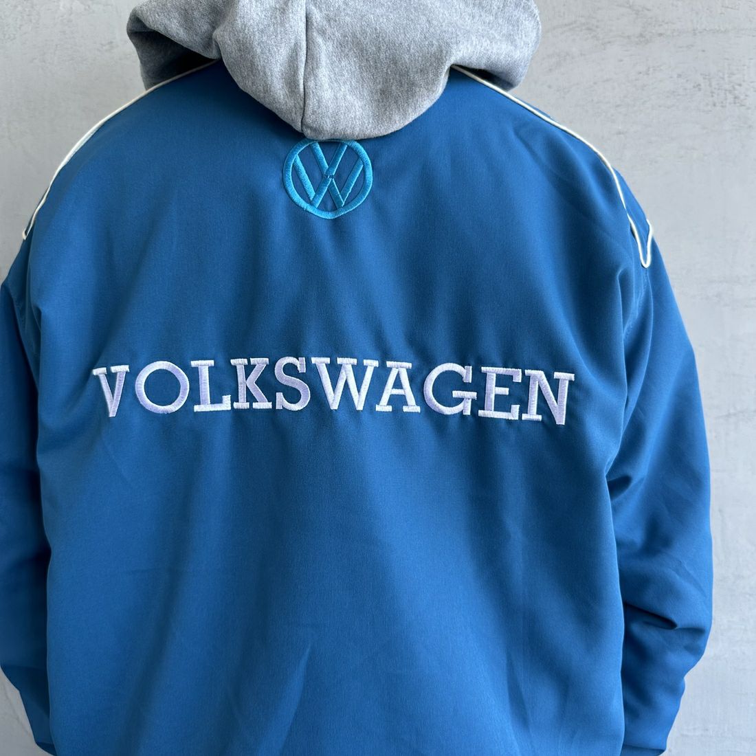 Volkswagen × JEANSFACTORY [フォルクスワーゲン × ジーンズファクトリー] レーシングジャケット [JFC-244-080] BLUE