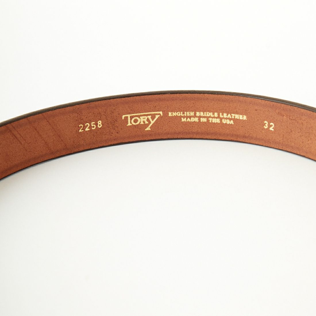 TORY LEATHER [トリーレザー] フープピックレザーベルト [TRL1002258] OAKBARK