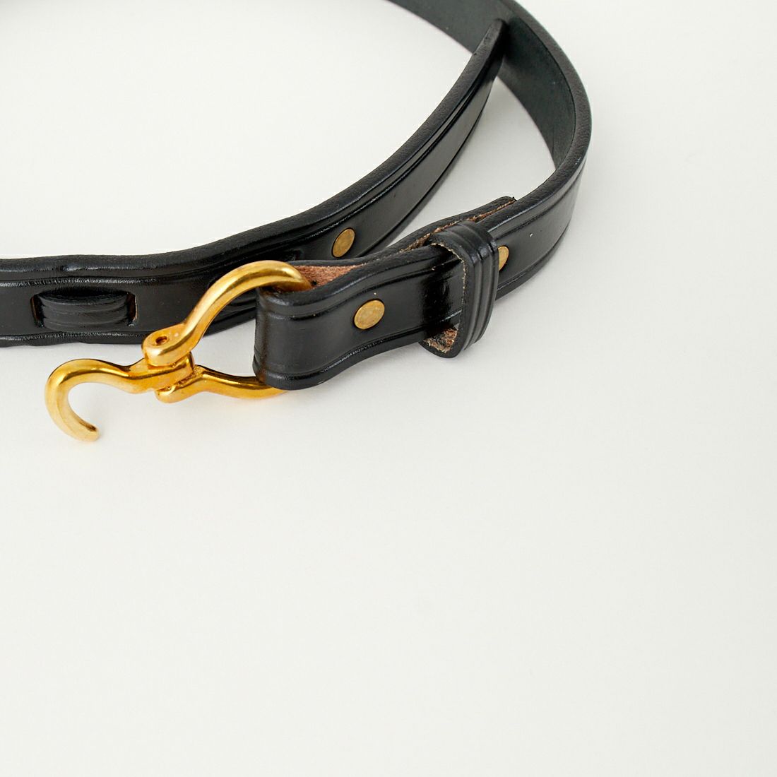 TORY LEATHER [トリーレザー] ミニフープピックレザーベルト [TRL1002666] BLACK
