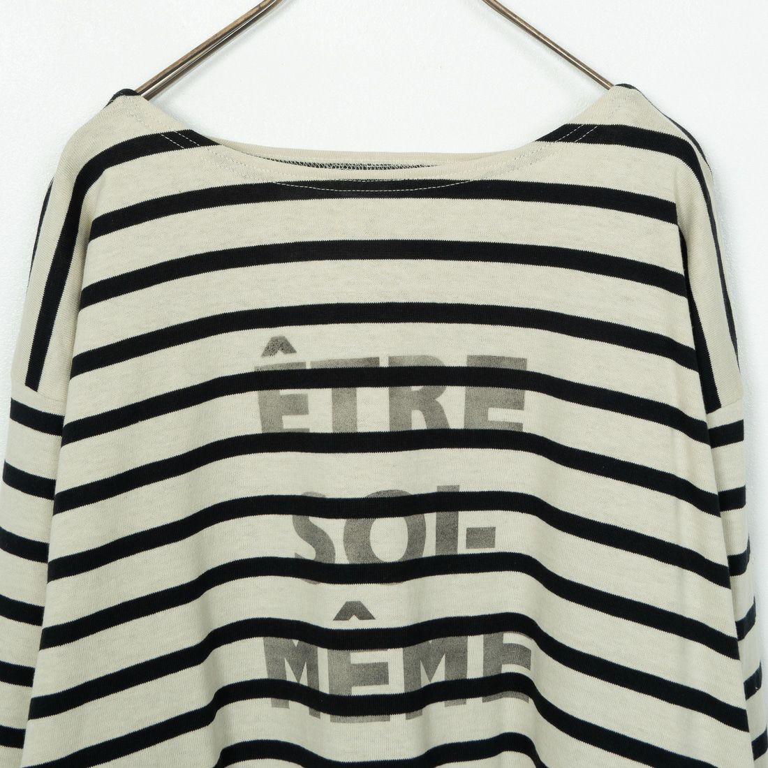 ARMEN [アーメン] ストライプバスクシャツ [NLA1951P07] 8299 SABLE