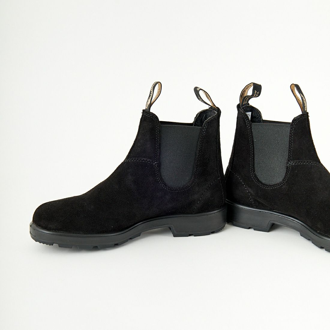 Blundstone [ブランドストーン] ブラックスウェード サイドゴアブーツ [BS2405009] ﾌﾞﾗｯｸ