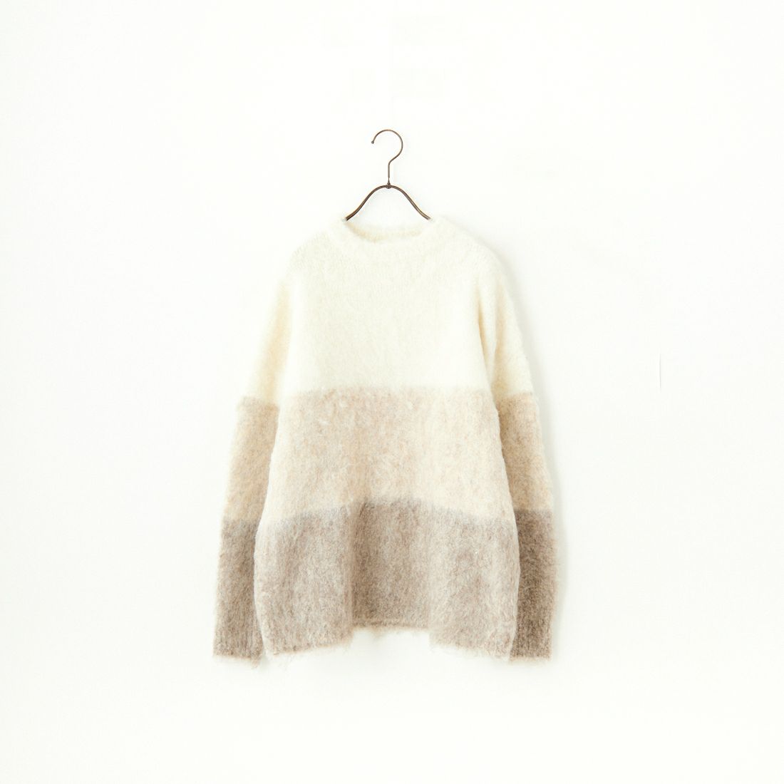 CLOCHE [クロシェ] グラデーションシャギーニット [45285630] ﾍﾞｰｼﾞｭ