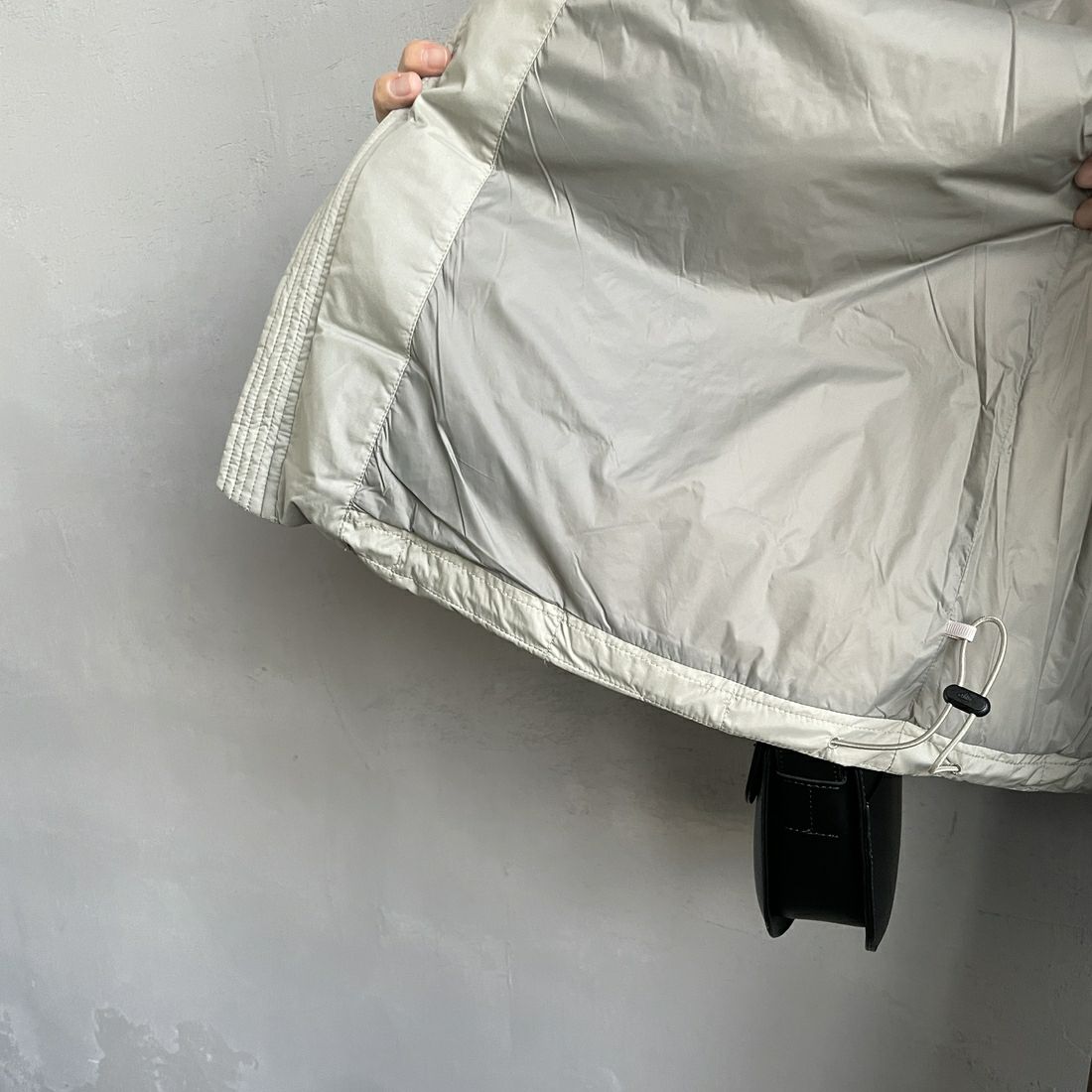 DANTON [ダントン] ダウンフーデッドジャケット [DT-A0567NRP] GREIGE