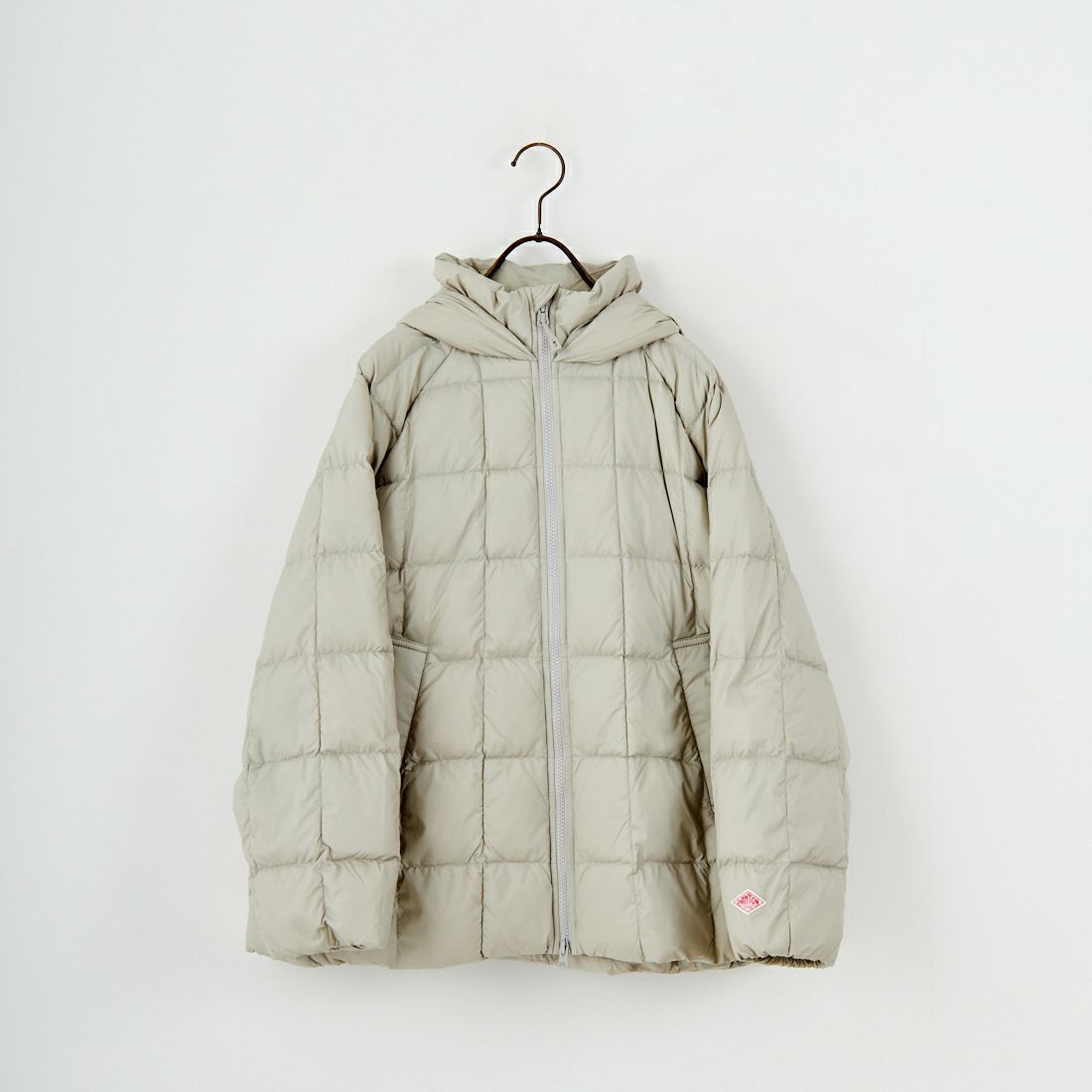 DANTON [ダントン] ダウンフーデッドジャケット [DT-A0567NRP] GREIGE