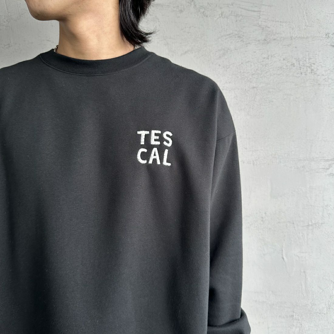 The Endless Summer [エンドレスサマー] 別注 TES CALIF MAP バック刺繍スウェット [C-24774504-JF] 01 BLACK