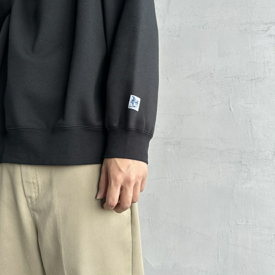 The Endless Summer [エンドレスサマー] 別注 TES CALIF MAP バック刺繍スウェット [C-24774504-JF] 01 BLACK