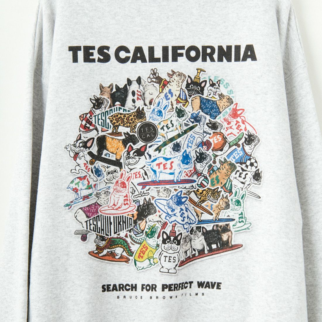 The Endless Summer [エンドレスサマー] BUHI オールスタースウェットパーカー [FH-24774322] 03 GRAY