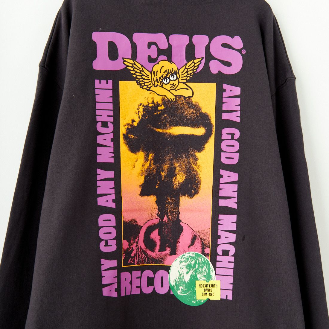 DEUS EX MACHINA [デウス エクス マキナ] エンジェルエネルギーフーディ [DMF248534] ANTHRACITE