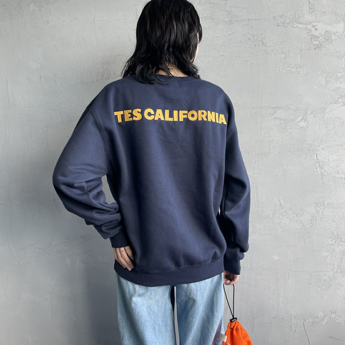 60 NAVY&&モデル身長：160cm 着用サイズ：S&&