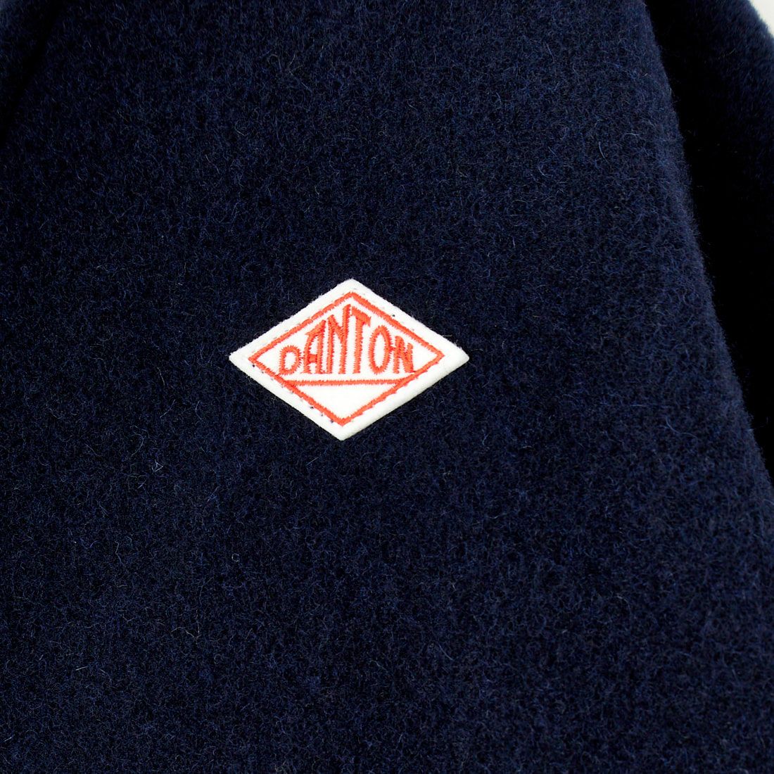 DANTON [ダントン] ウールライトパイル Vネックジャケット [DT-A0542SWP] NAVY