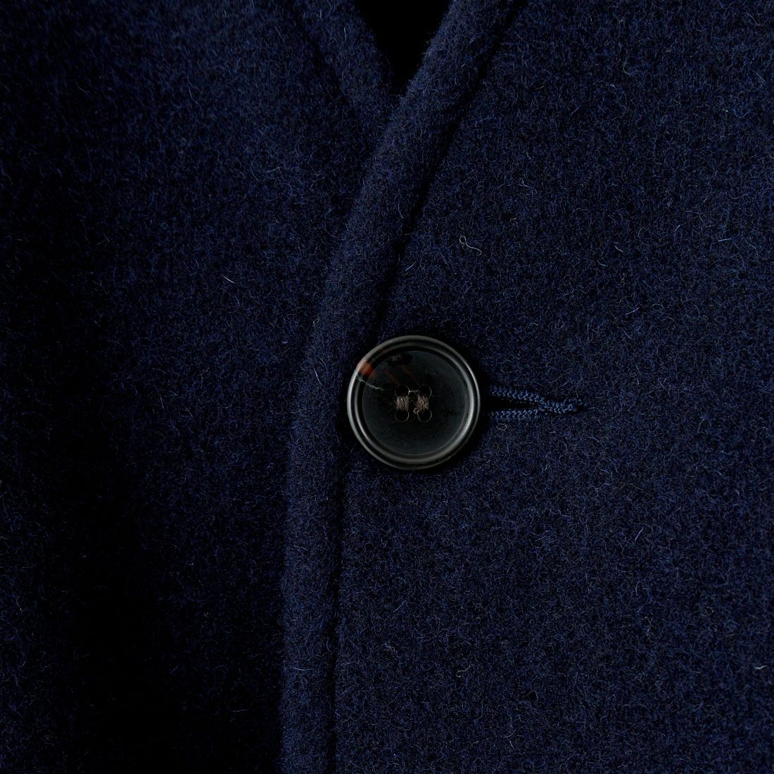 DANTON [ダントン] ウールライトパイル Vネックジャケット [DT-A0542SWP] NAVY