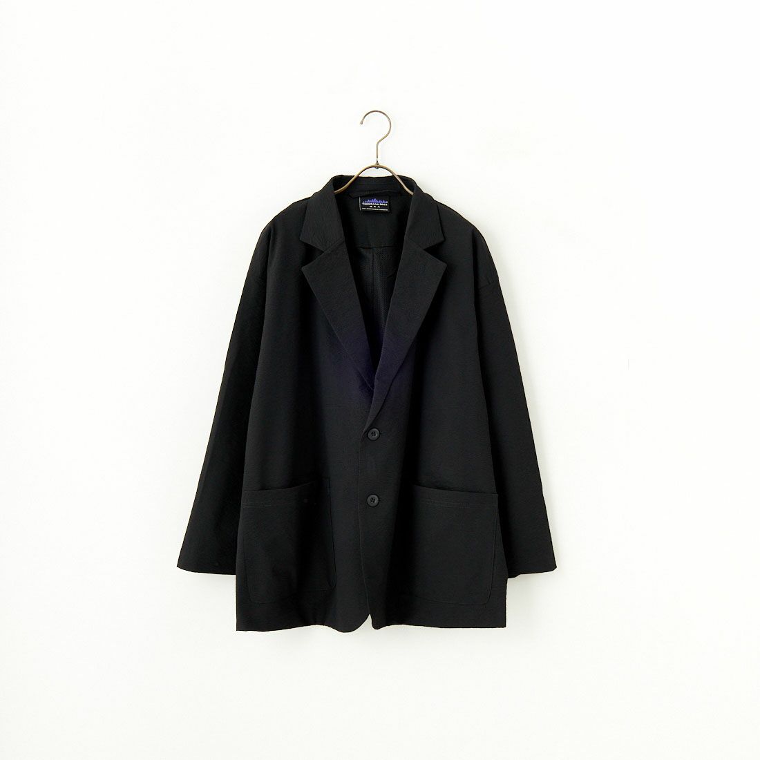 THOUSAND MILE [サウザンド マイル] 別注 シアサッカージャケット&パンツ セットアップ [TM251SS50471-JF] 09 BLACK