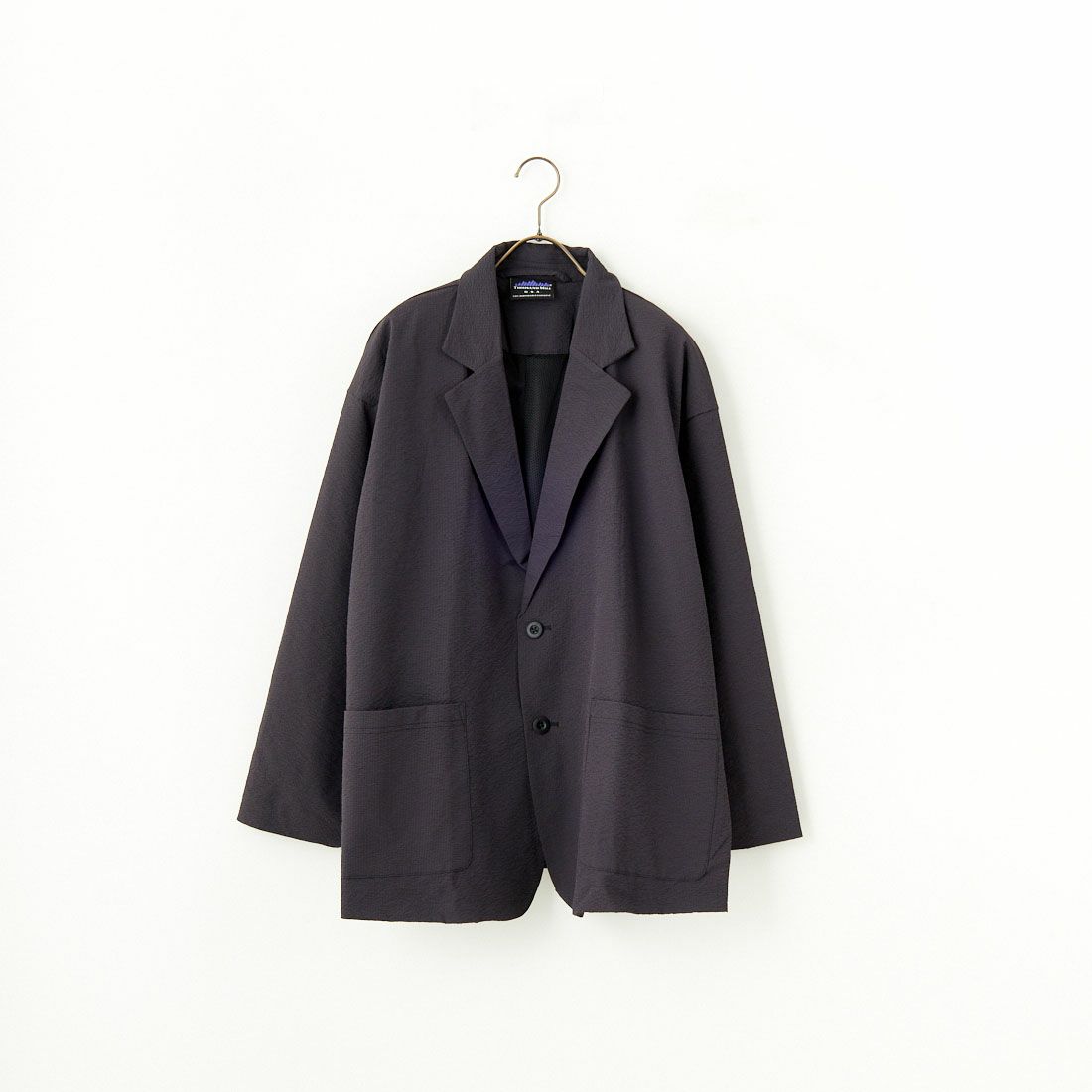 THOUSAND MILE [サウザンド マイル] 別注 シアサッカージャケット&パンツ セットアップ [TM251SS50471-JF] 19 CHARCOA