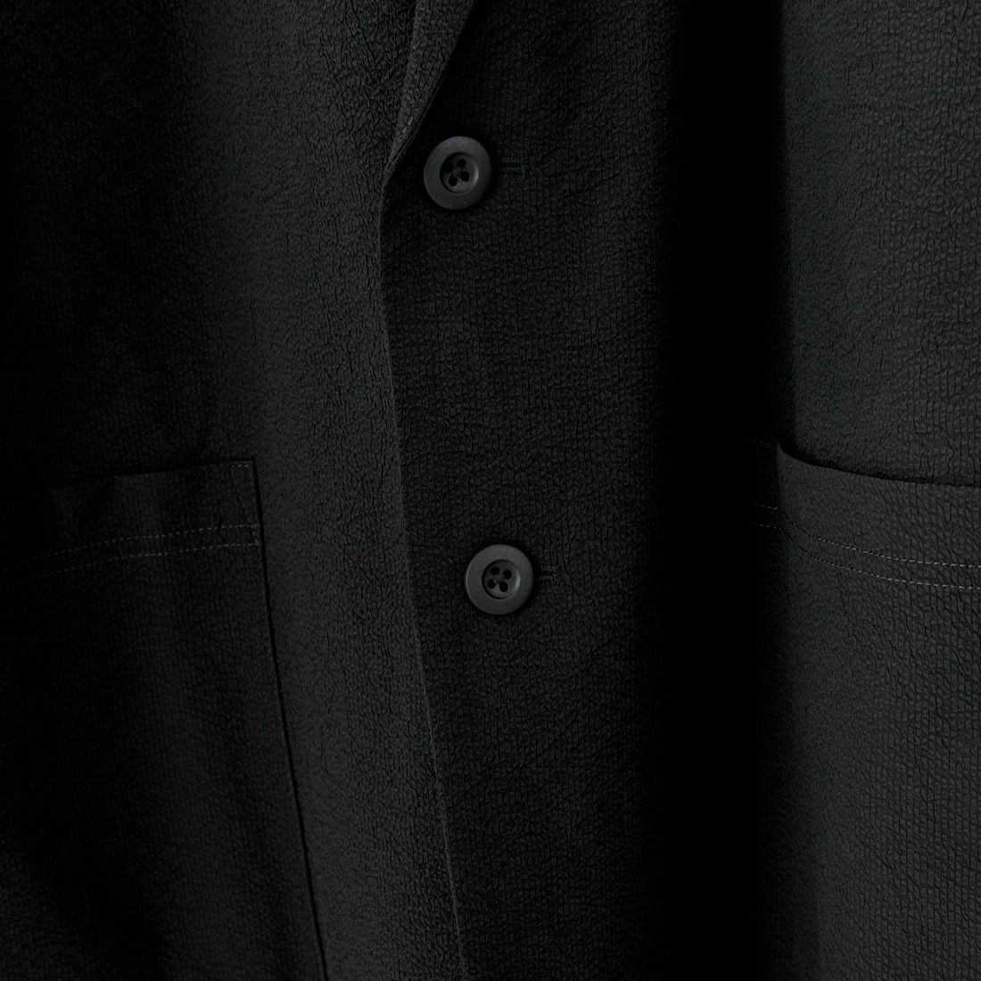 THOUSAND MILE [サウザンド マイル] 別注 シアサッカージャケット&パンツ セットアップ [TM251SS50471-JF] 09 BLACK