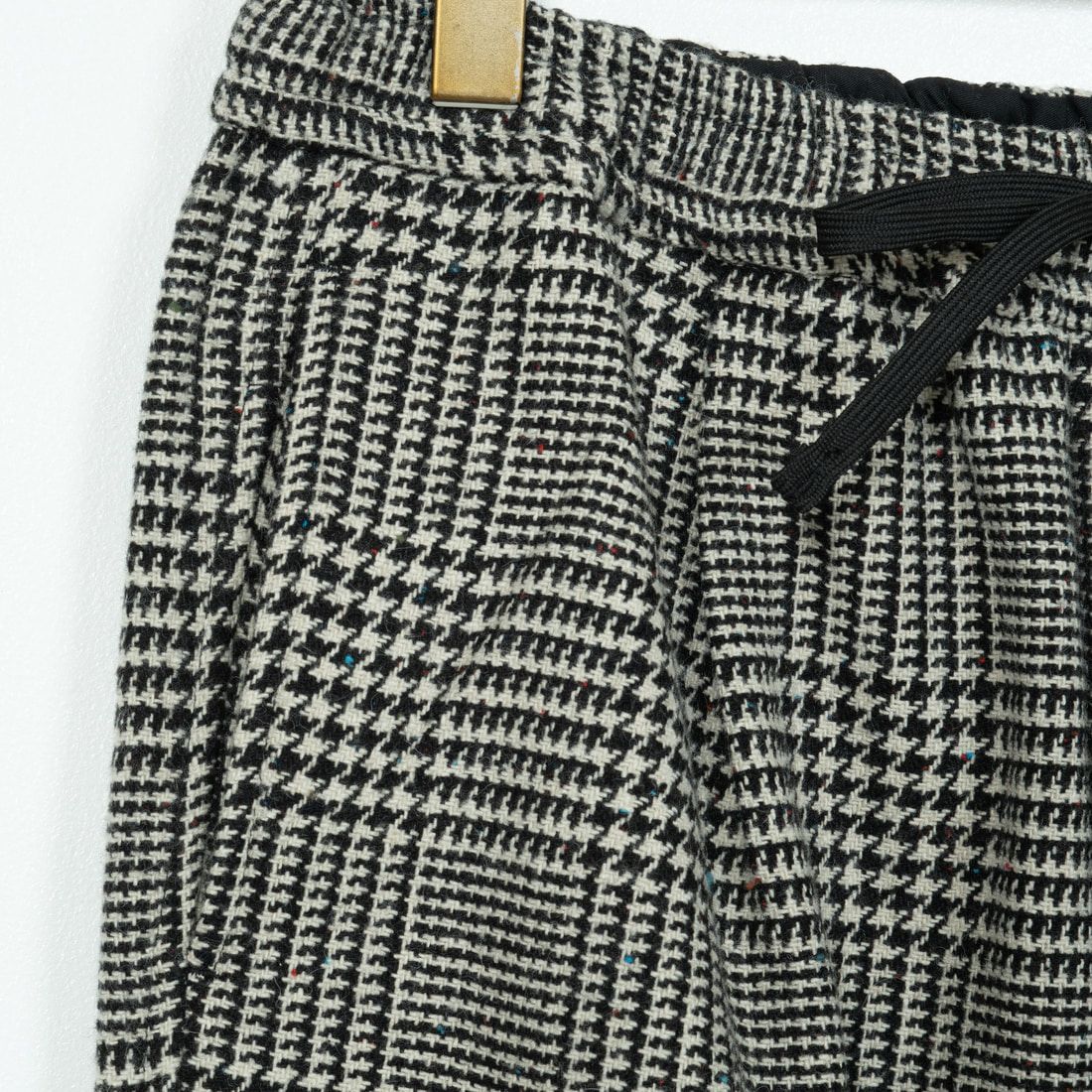 Noir Fabrik [ヌワールファブリック] カラーネップイージーパンツ [LFB800] 840 BLACK