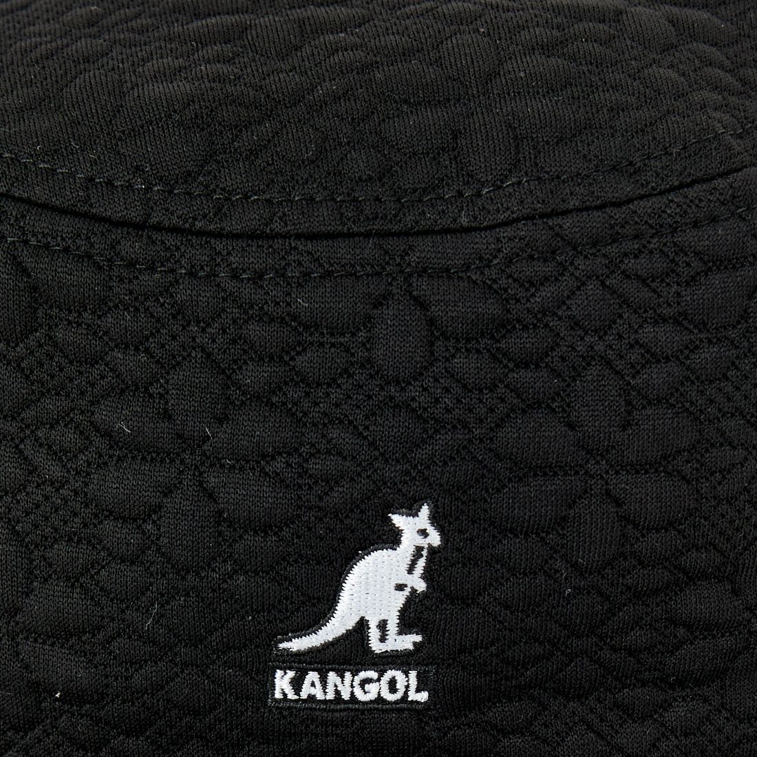 KANGOL [カンゴール] マルチキルト イヤーフラップバケットハット [244069613] 01 BLACK F