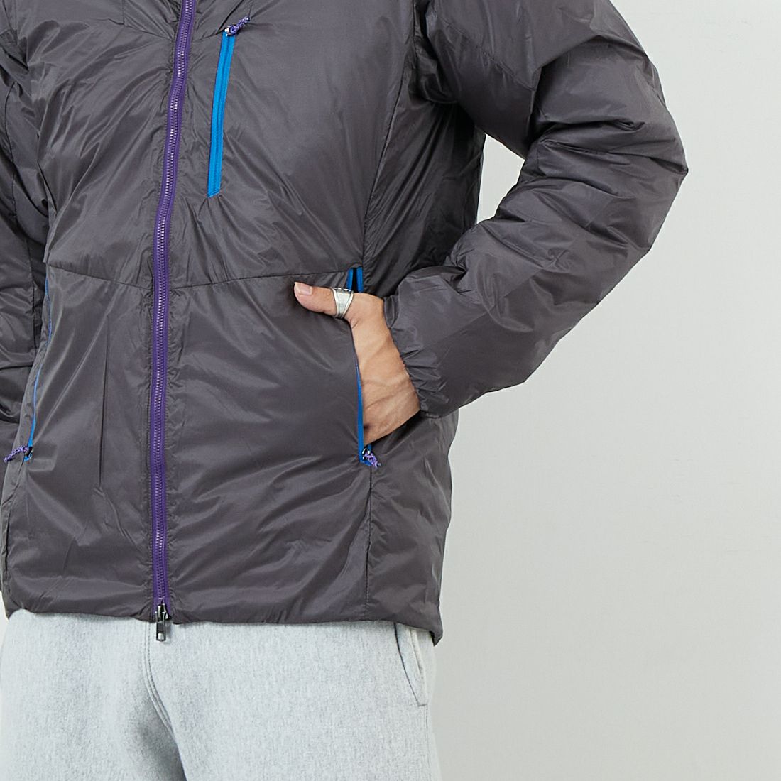 patagonia [パタゴニア] メンズ DASライトフーディ [85301] FGE &&モデル身長：179cm 着用サイズ：M&&