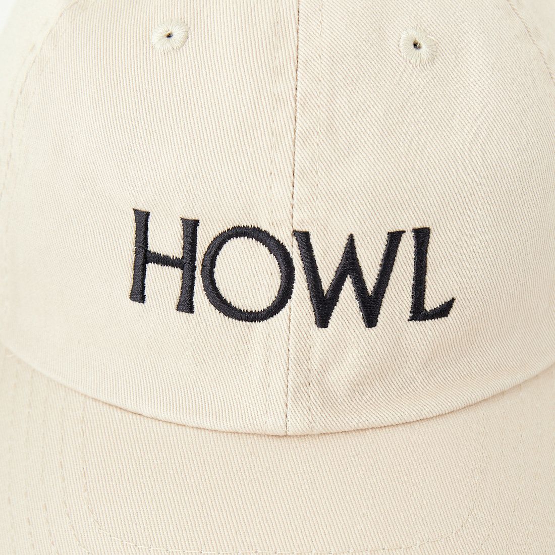 City Lights Bookstore [シティライツ ブックストア] ロゴ刺繍キャップ [CL-CAP01] HOWL/KHAKI