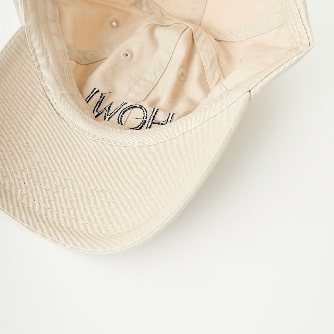 City Lights Bookstore [シティライツ ブックストア] ロゴ刺繍キャップ [CL-CAP01] HOWL/KHAKI