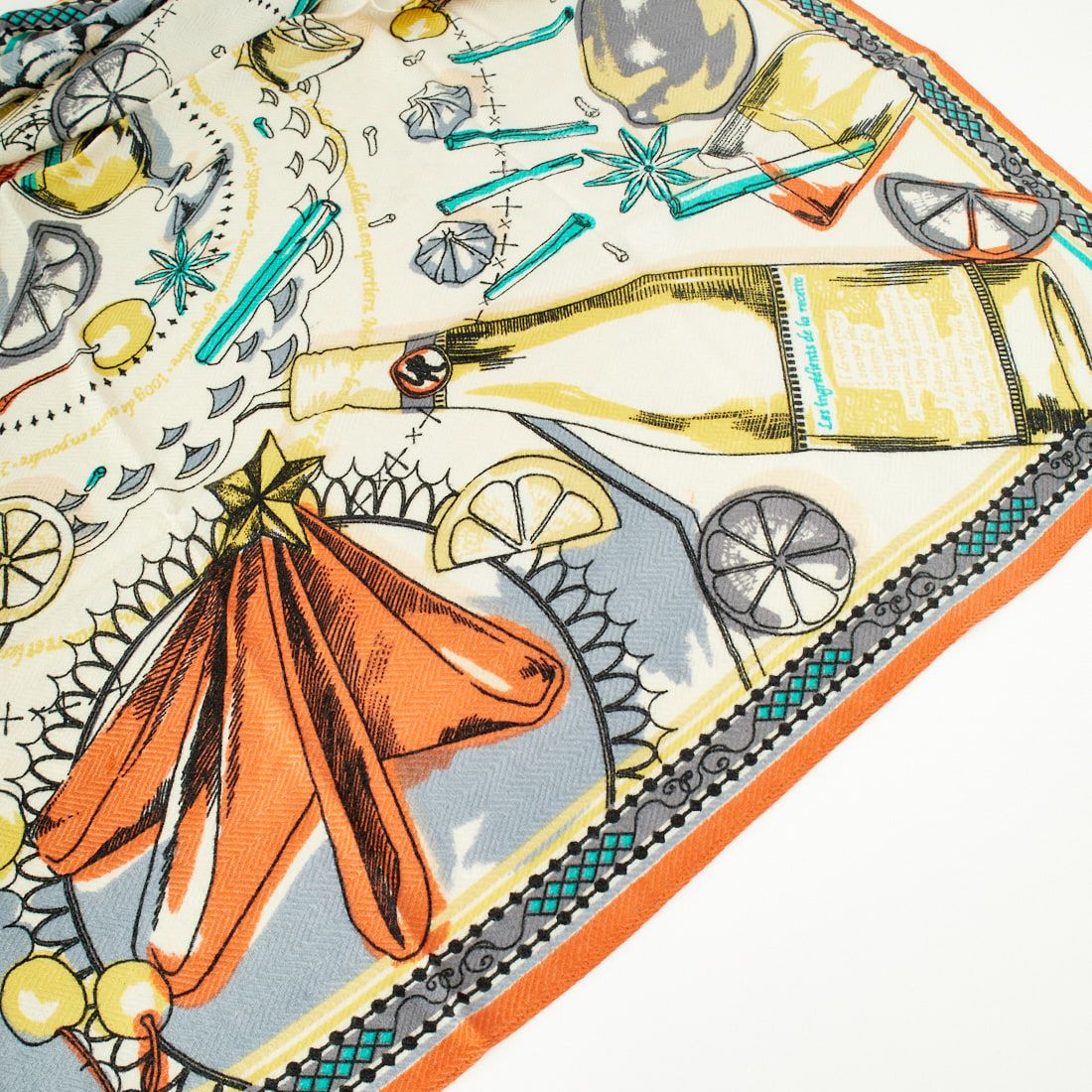 manipuri [マニプリ] ストール ホットワイン [0143333010] 70 ORANGE